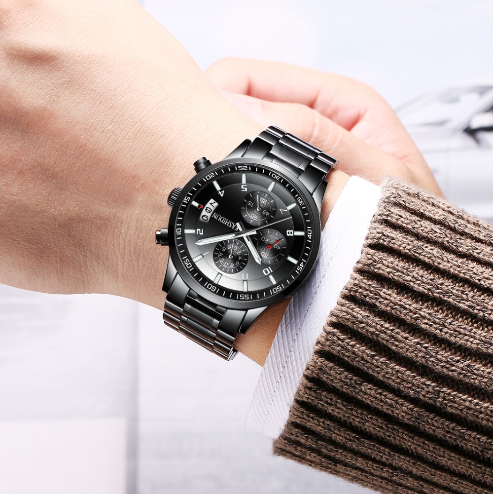 手表厂家批发的KASHIDUN男士奢华石英手表怎么样？