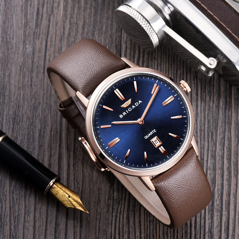 深圳手表贴牌厂家代工定制男士腕表采用进口机芯